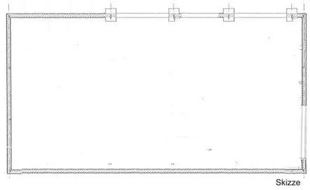 Bild/Grundriss 1 - Halle/Lager/Produktion mieten in Wörth a. d. Donau - 12_VH3757 Moderne Halle für Produktion und Lager mit befestigter Freifläche / nahe Wörth an der Donau