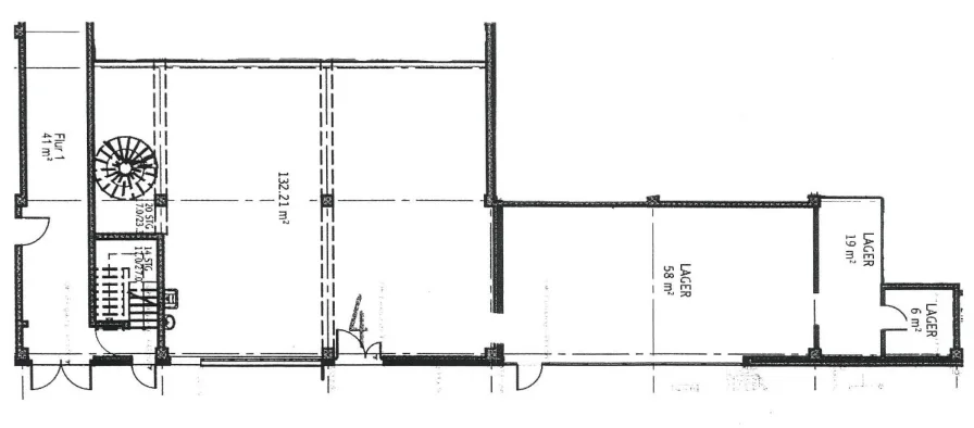 Bild/Grundriss 1 - Büro/Praxis mieten in Neutraubling - 12_VB3725b Multifunktionale Ausbaufläche / Neutraubling