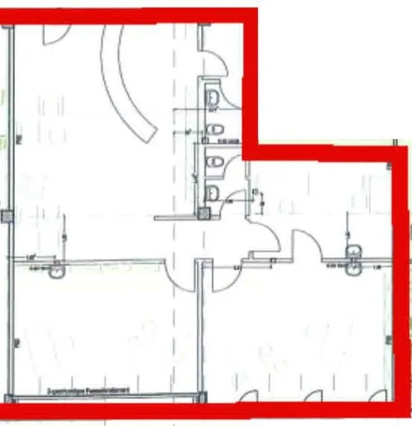 Bild/Grundriss 1 - Büro/Praxis mieten in Regensburg - 22_VB3796d Provisionsfreie, barrierefreie Praxisfläche in repräsentativem Gebäude / Regensburg - Ost