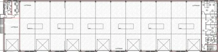 Bild/Grundriss 1 - Halle/Lager/Produktion mieten in Wörth a. d. Donau - 22_VH3602 Moderne, teilbare Neubauhalle / Wörth an der Donau