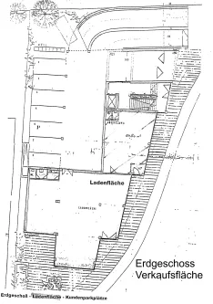 Bild/Grundriss 1 - Büro/Praxis mieten in Regensburg - 29_VL3595d Sehr gut frequentierte und großzügige Verkaufsfläche / Regensburg - östlicher Zentrumsrand