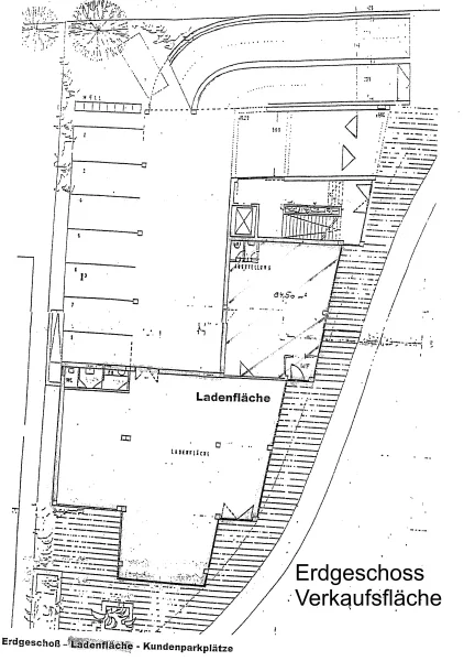 Bild/Grundriss 1 - Büro/Praxis mieten in Regensburg - 29_VL3595d Sehr gut frequentierte und großzügige Verkaufsfläche / Regensburg - östlicher Zentrumsrand