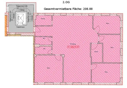 Bild/Grundriss 1 - Büro/Praxis mieten in Regensburg - 20_VB3535f Moderne Bürofläche / Regensburg - Nord