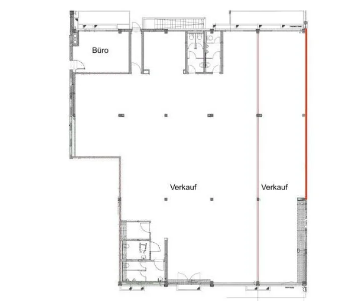 Bild/Grundriss 1 - Laden/Einzelhandel mieten in Regensburg - 29_VL2284b Exklusive Gewerbefläche für Verkauf, Ausstellung oder Gastro / Regensburg - Nordost