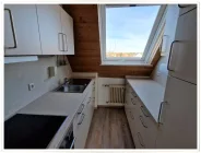 Küche mit Panoramafenster