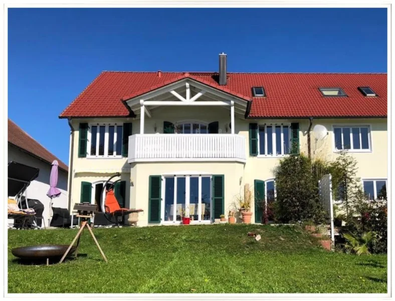 Ansicht von Süden - Haus kaufen in Hilgertshausen-Tandern - 'Wohntraum' in reizvoller Lage Nähe Hilgertshausen im Landkreis Dachau