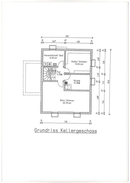 Grundriss UG