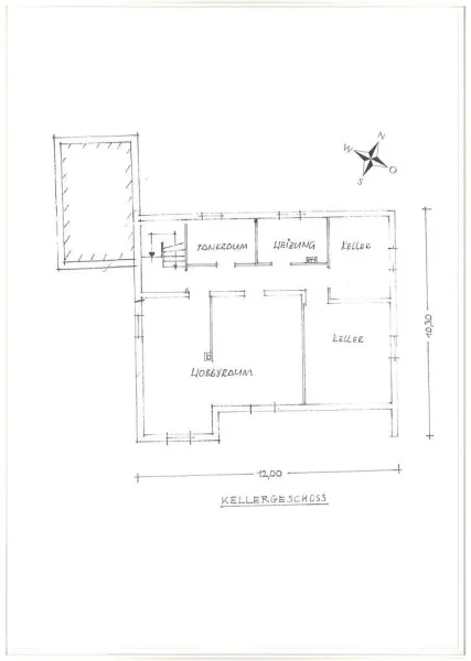 Grundriss Kellergeschoss