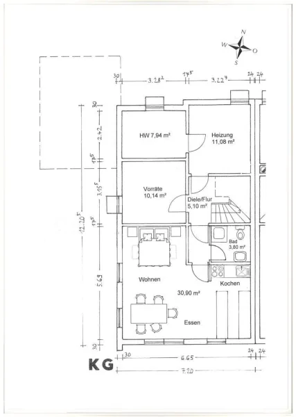 Grundriss UG