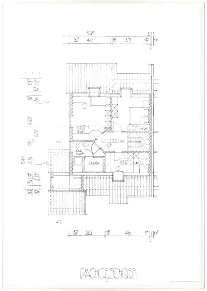 Grundriss Dachgeschoss