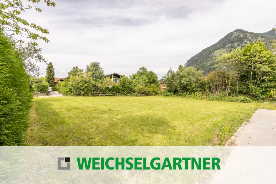Im Alleinauftrag - Grundstück kaufen in Marquartstein - Schön gelegenes Wohnbaugrundstück für ein Einfamilienhaus