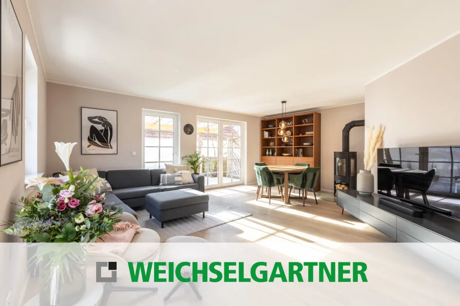 Im Alleinauftrag - Haus kaufen in Aschheim - Moderne und ansprechende Haushälfte in begehrter Wohnlage