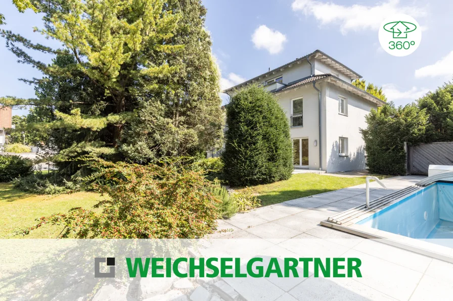 Im Alleinauftrag - Haus kaufen in München - Großzügiges Einfamilienhaus auf herrlichem Grundstück