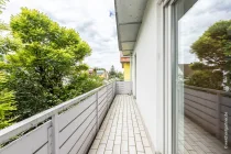 Balkon von den Kinderzimmern