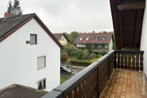 Balkon in Richtung Westen DG