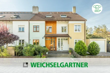 Im Alleinauftrag - Haus kaufen in München - Bezugsfreies und top gepflegtes Reihenmittelhaus mit charmanten Süd-Garten