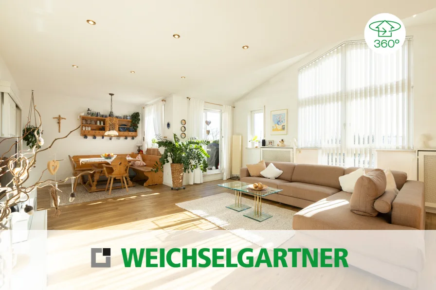 Im Alleinauftrag - Wohnung kaufen in München - Lichtdurchflutete Dachterrassenwohnung mit ansprechendem Grundriss