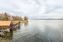 Winterlicher Blick auf den See