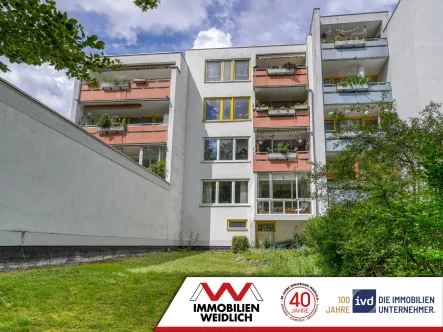 Südansicht - Wohnung kaufen in Kirchseeon - DAS KÖNNTE IHRE NEUE WOHNUNG WERDEN!