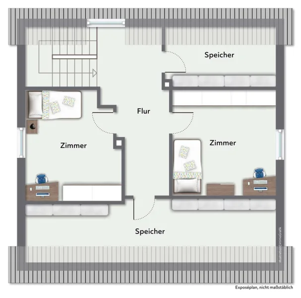 Grundriss Dachgeschoss