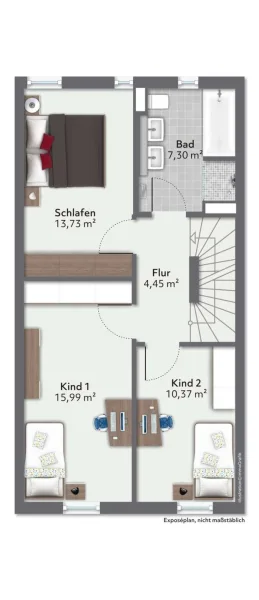 Grundrisse 1. Obergeschoss