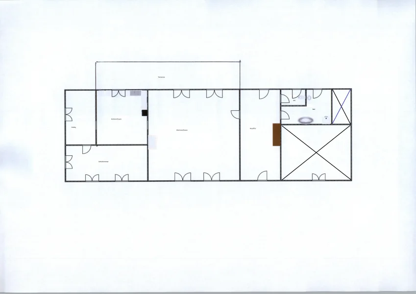 Grundriss Wohnung EG