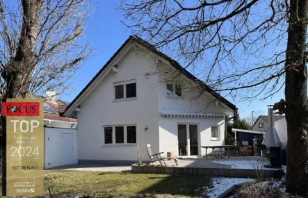 Nah zum Biotop - Energiesparendes Einfamilienhaus - Haus kaufen in Eichenau - Lassen Sie die Sonne für sich arbeiten – Hübsches Einfamilienhaus mit Photovoltaik u. Einzelgarage