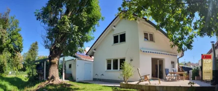 Nah zum Biotop - Energiesparendes Einfamilienhaus - Haus kaufen in Eichenau - Lassen Sie die Sonne für sich arbeiten – Hübsches Einfamilienhaus mit Photovoltaik u. Einzelgarage