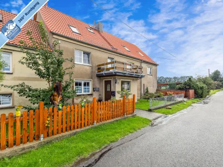 Der erste Eindruck - Wohnung kaufen in Doberschau-Gaußig - Ruhe, Weitblick und helle Räume - ETW zur Eigennutzung 