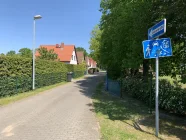 Lage an ruhiger Anwohnerstraße