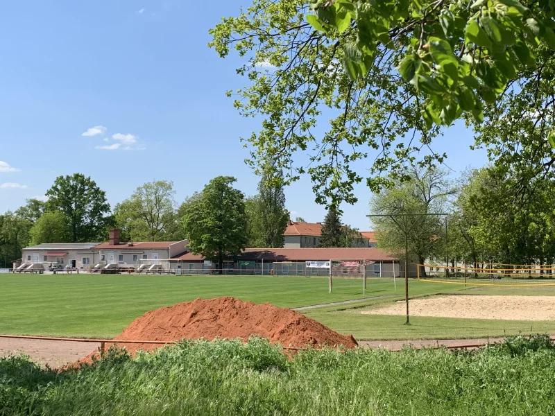 Sportanlage in der Nähe