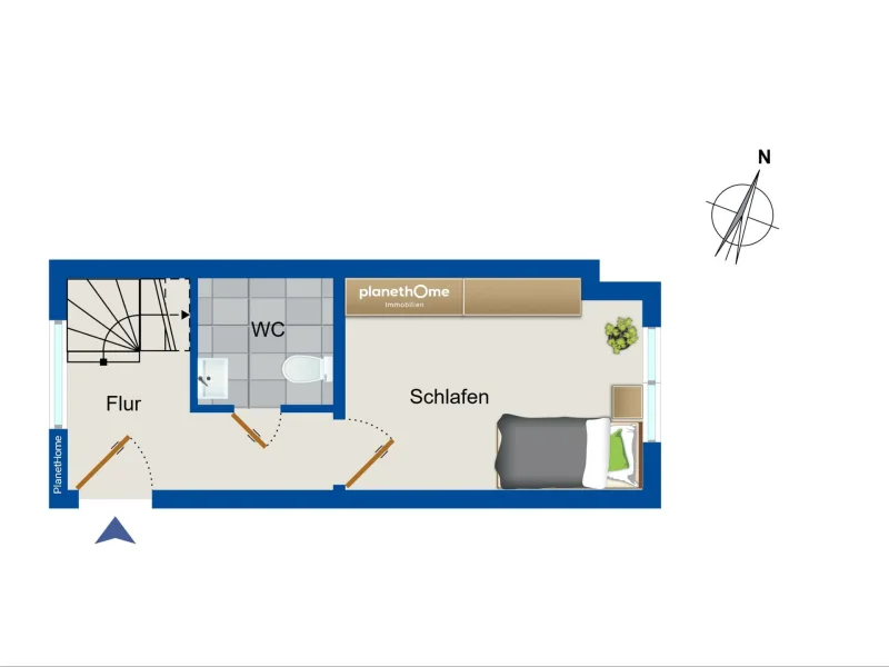 Grundriss 2. Obergeschoss