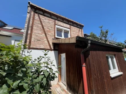 Rückansicht des Hauses - Haus kaufen in Speyer - Charmantes Einfamilienhaus im Zentrum von Speyer