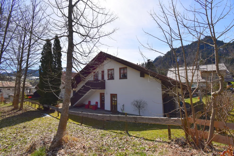 Ansicht  - Wohnung kaufen in Oberstdorf - 2-Zimmer-Erdgeschosswohnung in Oberstdorf-Tiefenbach