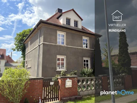 Titelbild - Haus kaufen in Leuna - Beeindruckende Stadtvilla in exklusiver Lage von Leuna zu verkaufen!