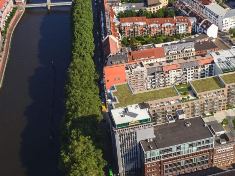 Titel - Wohnung kaufen in Bremen - Mitten im Herzen Bremen, wohnen am Wasser - Weserhöfen