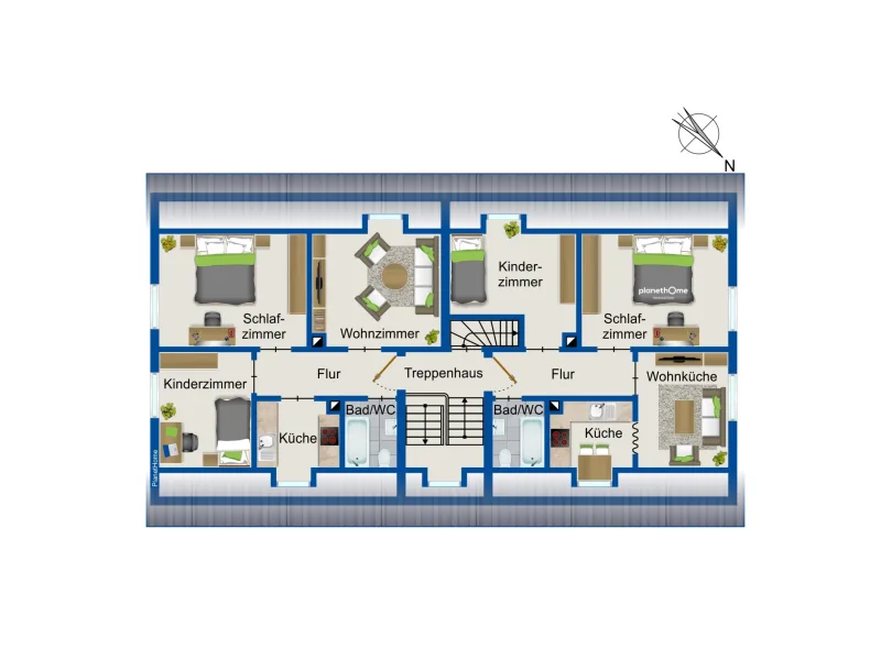 Grundriss Dachgeschoss