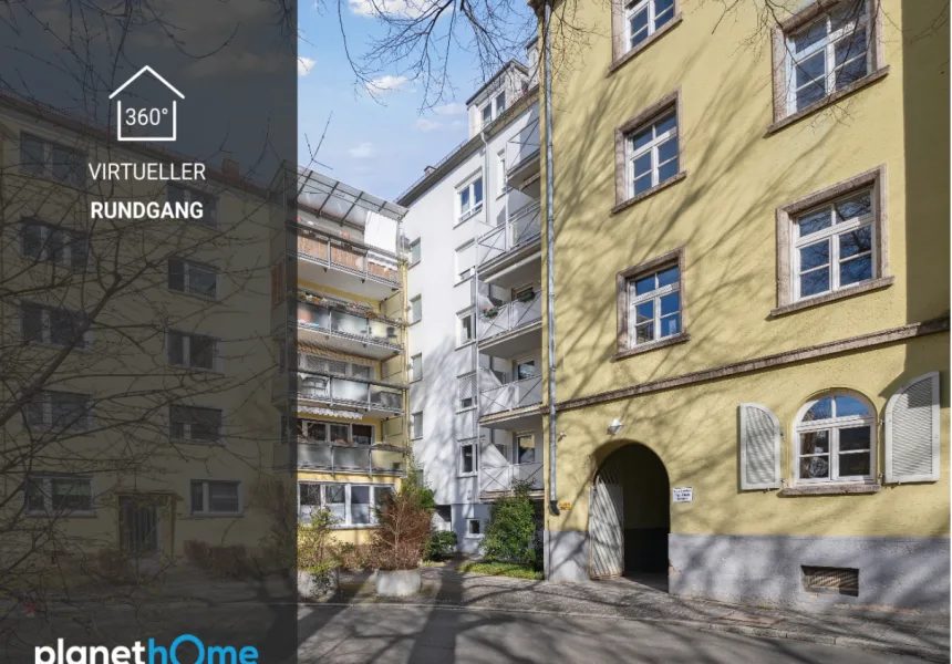 Gebäudeansicht - Wohnung kaufen in Nürnberg - Helle 4-Zimmer-Maisonette-Wohnung mit großer Dachterrasse im Nürnberger Norden zu verkaufen