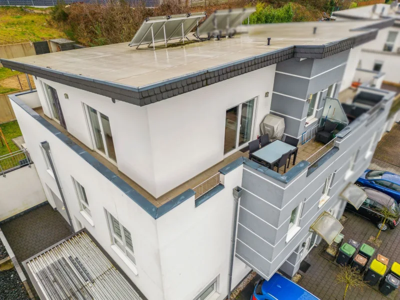 Dachterrasse mit Aussicht