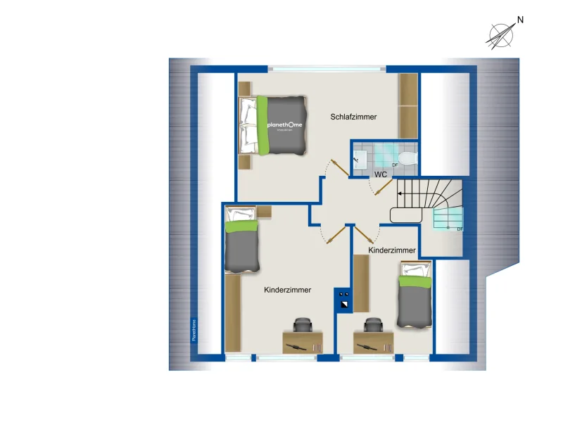 Grundriss Dachgeschoss