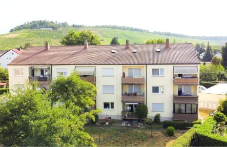 Frontansicht - Wohnung kaufen in Heilbronn - Helle 3-Zimmer-Wohnung mit Balkon in Heilbronn