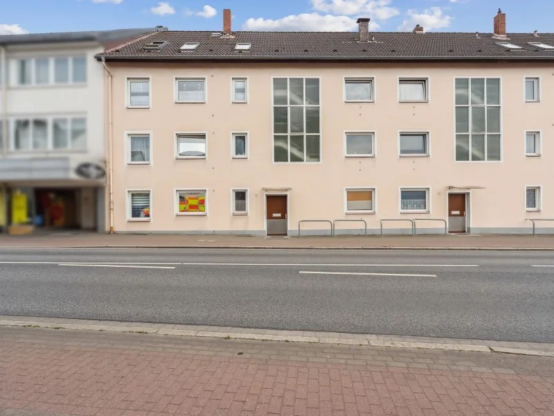 Hausansicht - Wohnung kaufen in Bad Oldesloe - Seltene Gelegenheit! Gemütliche 2,5 -Zimmer-Wohnung in absoluter Top-Lage im Herzen von Bad Oldesloe