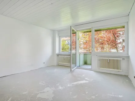 Titelbild - Wohnung kaufen in Nürnberg - Helle 2-Zimmer-Eigentumswohnung in Nürnberg-Schoppershof