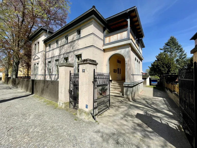 Objektansicht - Haus kaufen in Ballenstedt - Gründerzeitvilla in Ballenstedt - Historisches trifft auf Modernes