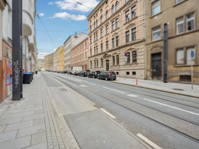 Ansicht - Haus kaufen in Halle (Saale) - Renovierungsbedürftiges Denkmalobjekt in der historischen Altstadt von Halle