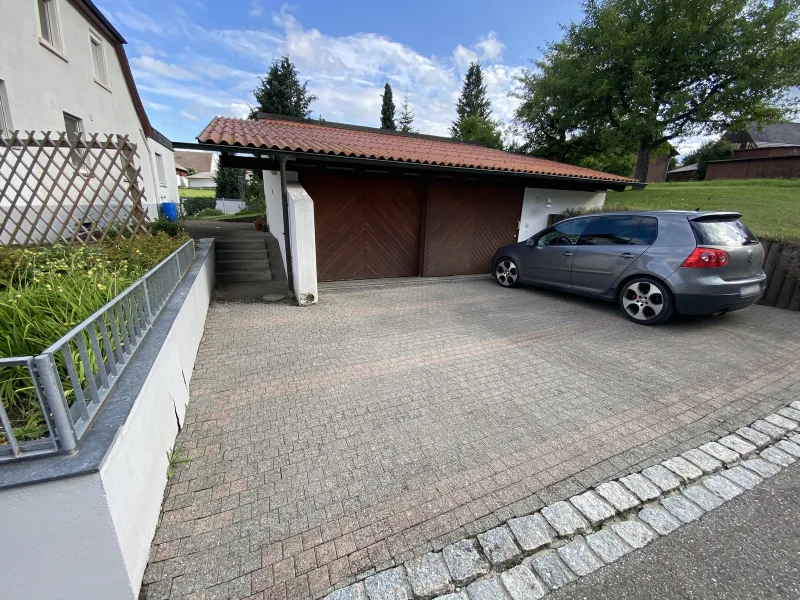 Ansicht zweite Garage