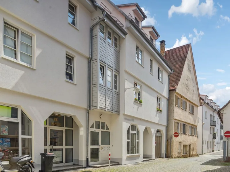 Außenansicht - Wohnung kaufen in Riedlingen - Charmante 3-Zimmer-Maisonette-Wohnung im Herzen von Riedlingen