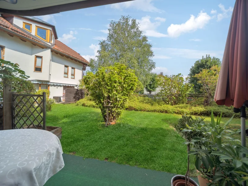 Gartenblick - Wohnung kaufen in Penzberg - Penzberg: 4-Zimmer-Terrassenwohnung zur Eigennutzung oder als Kapitalanlage!