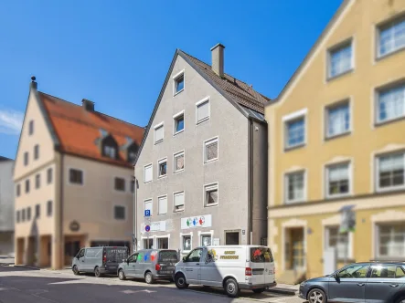 Ansicht - Haus kaufen in Kempten - Vermietetes Wohn- und Geschäftshaus in Rathausnähe in Kempten