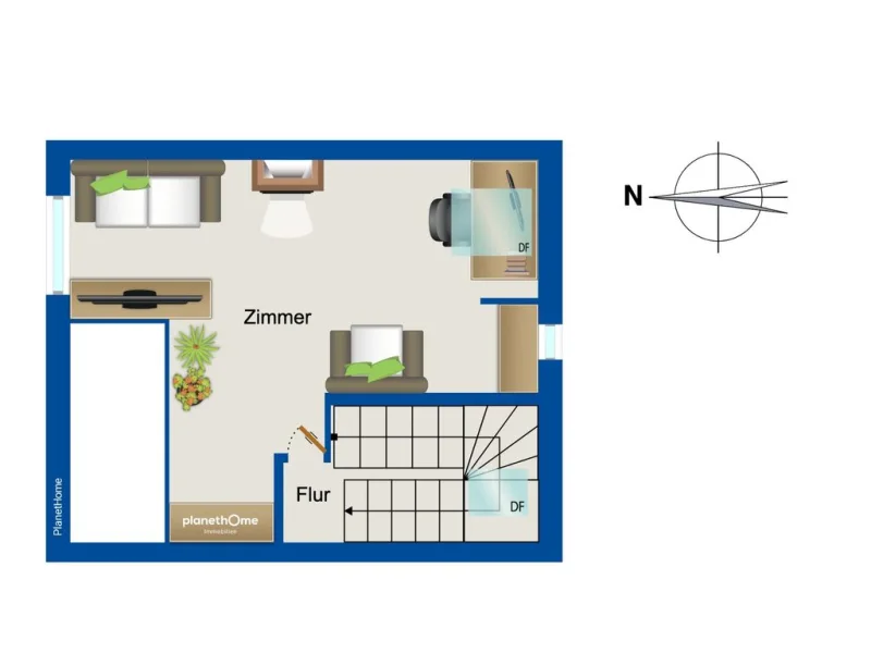 Grundriss Dachgeschoss